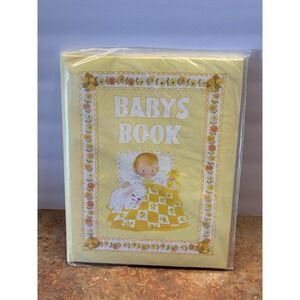 Vintage 70's C.R. Gibson Dolli Tingle Baby 1st 7 Years Book Unused With Cover
